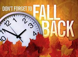 Daylight Savings: fall back