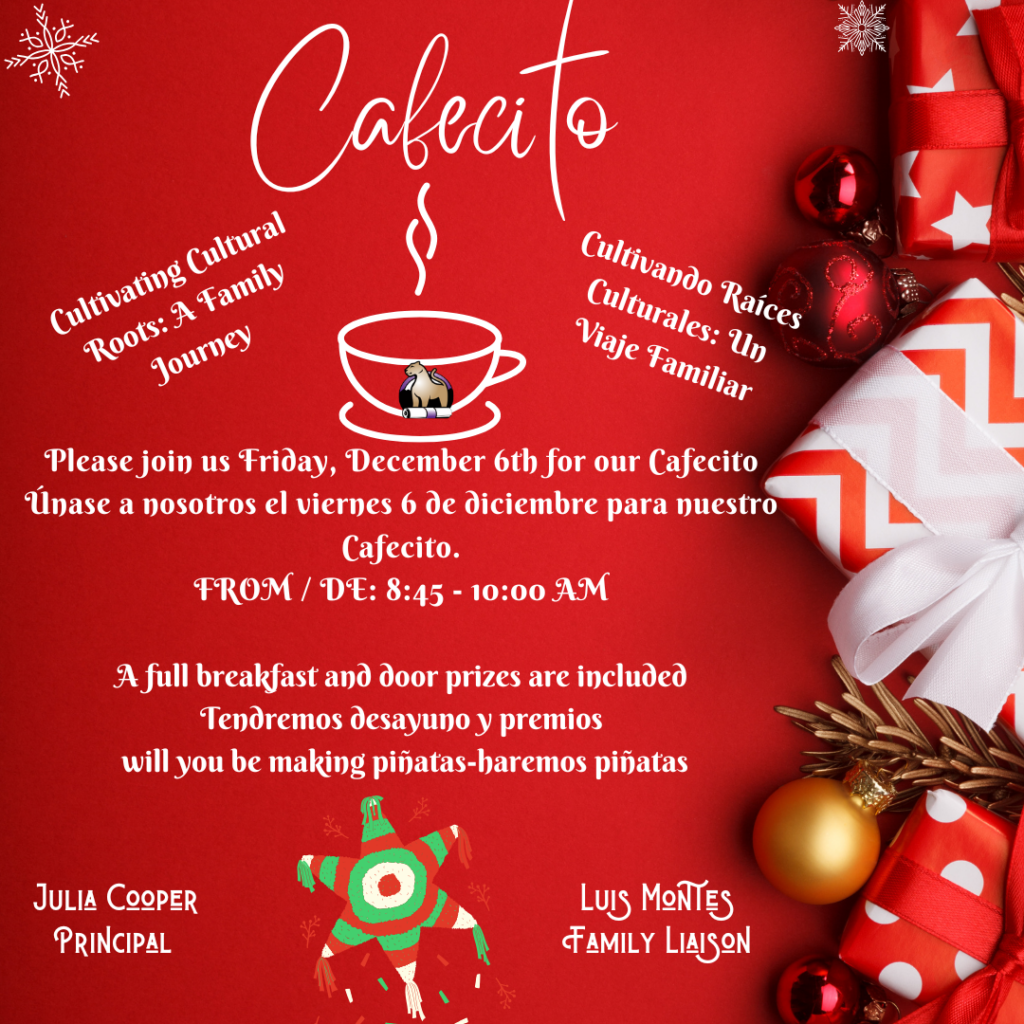 Cafecito flyer